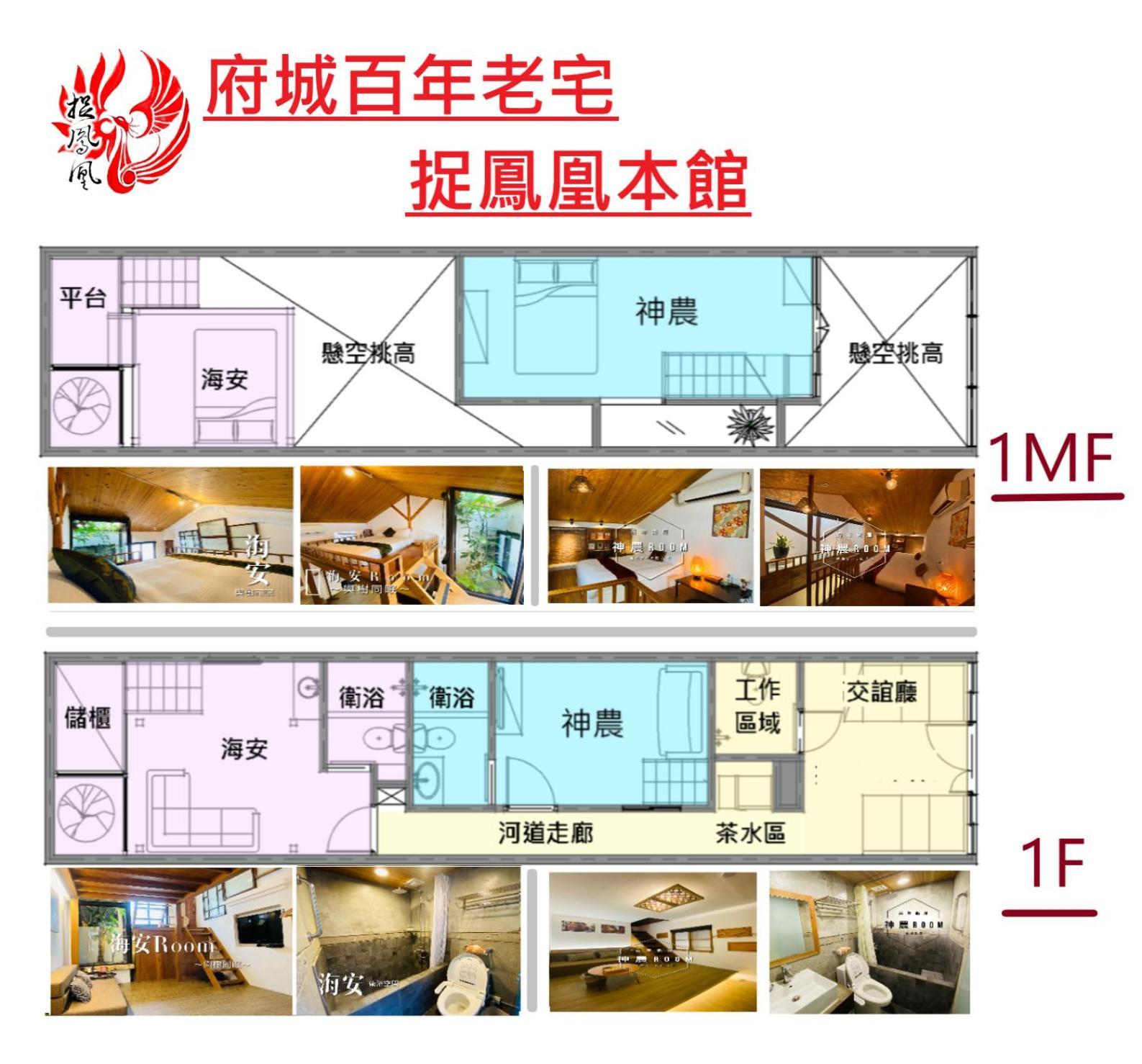 捉鳳凰 台南百年老宅包棟導覽民宿系列catchphoenix Centennial Guesthouse Exterior photo
